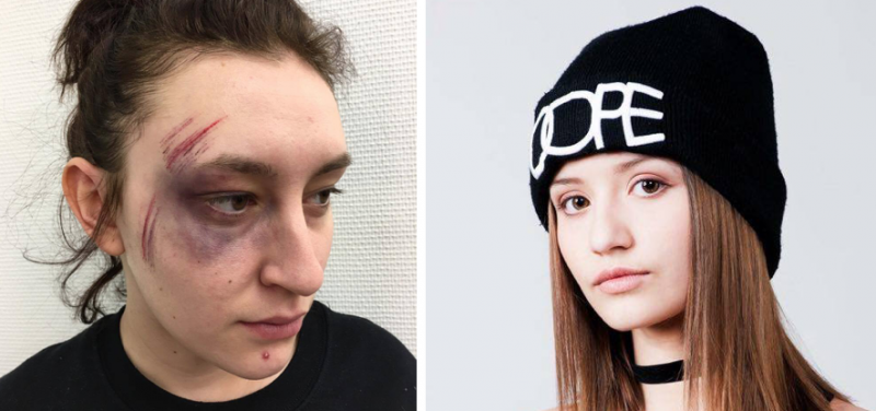 Charlotte, élève Peyrefitte Make-Up